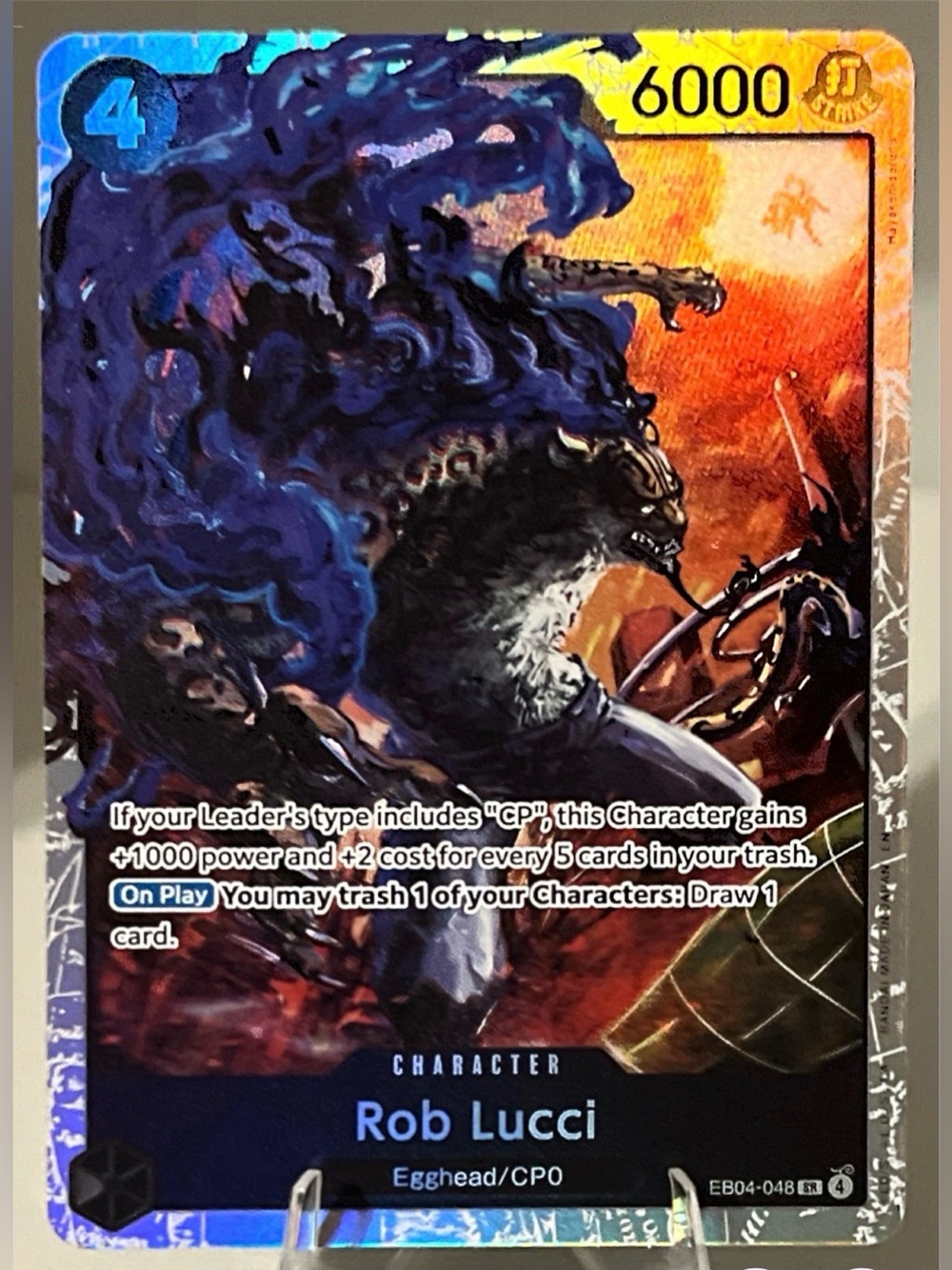 One Piece TCG: Adventure On Kami’s Island - ROB LUCCI EB04- 048 NM